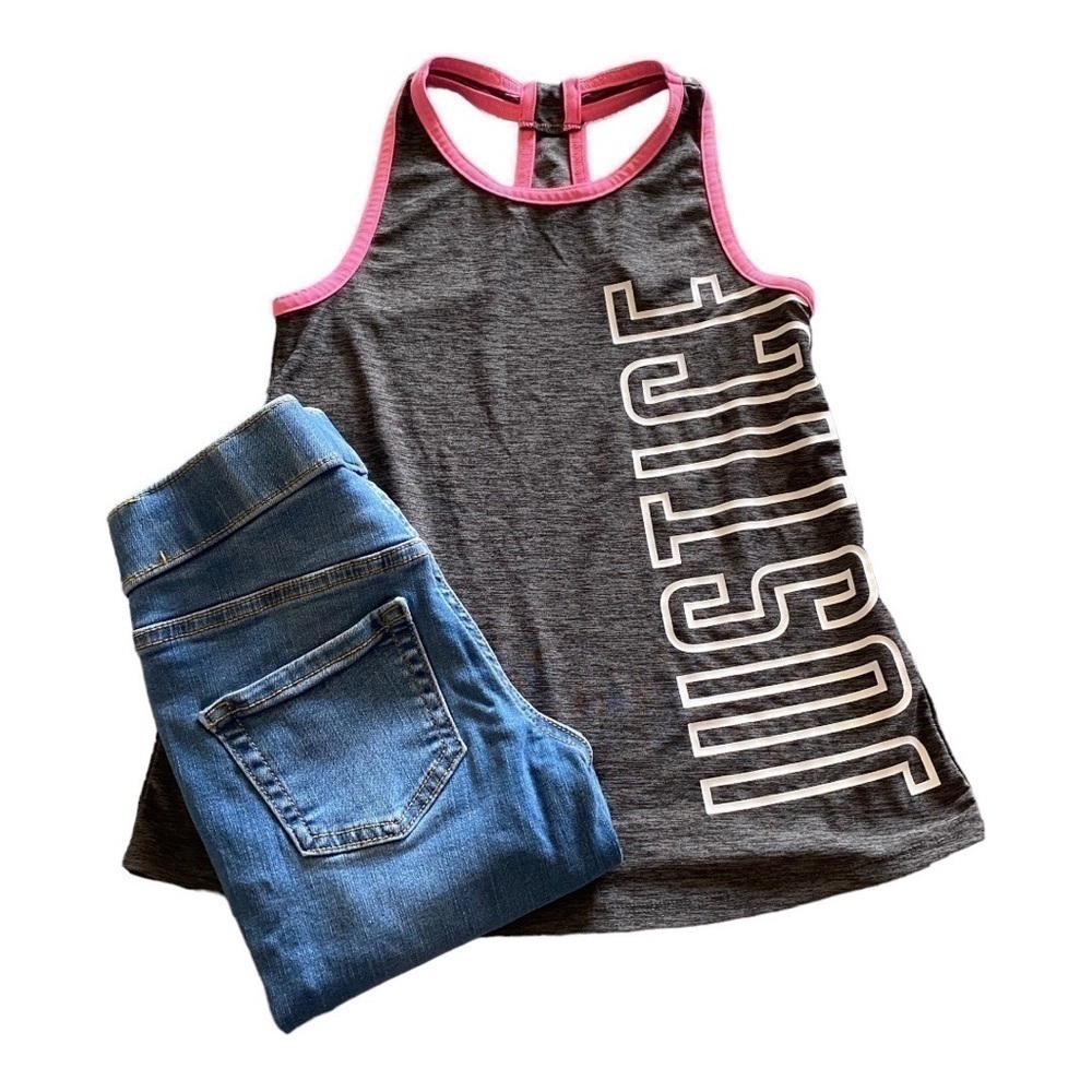 GIRLS BUNDLE-CAT & JACK-JUSTICE-SIZE 7